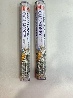 HEM Call Money Incense Sticks - White, Blue, Green
